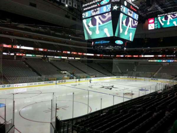 American Airlines Center, section: 110, row: P, seat: 6