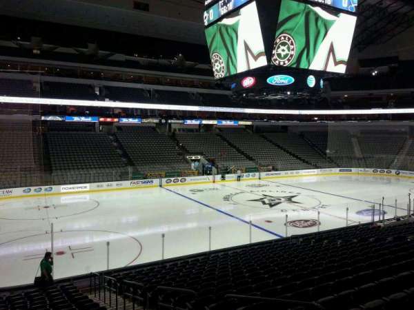 American Airlines Center, section: 109, row: T, seat: 4