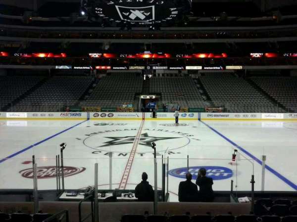 American Airlines Center, section: 106, row: K, seat: 17
