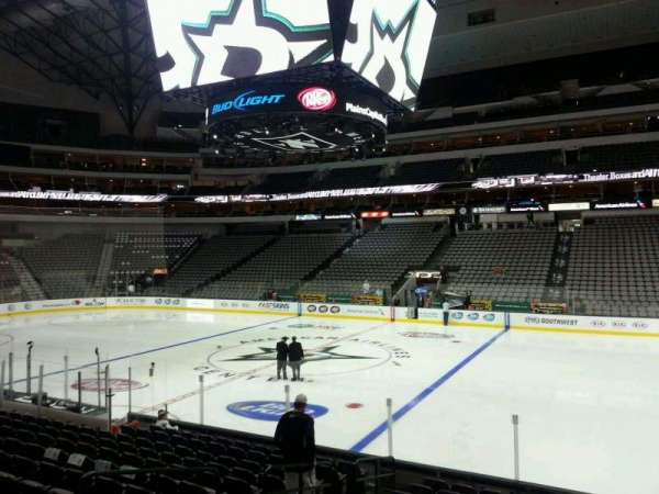 American Airlines Center, section: 105, row: N, seat: 12
