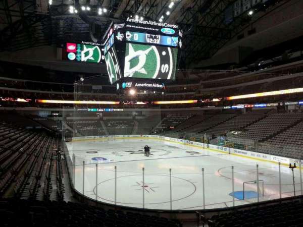 American Airlines Center, section: 102, row: R, seat: 3