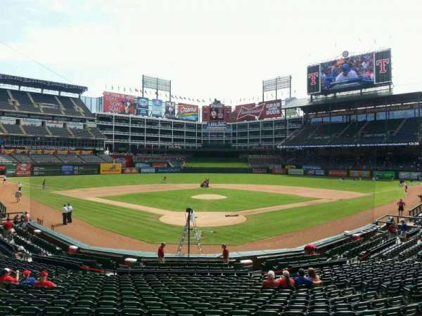 Globe Life Park in Arlington, section: 26, row: 19, seat: 9