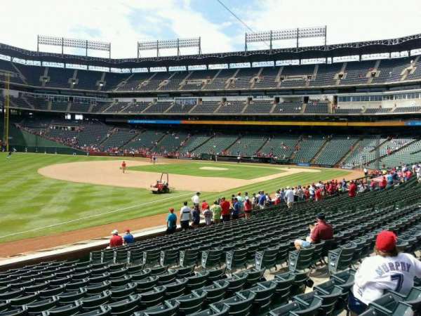 Globe Life Park in Arlington, section: 14, row: 16, seat: 8