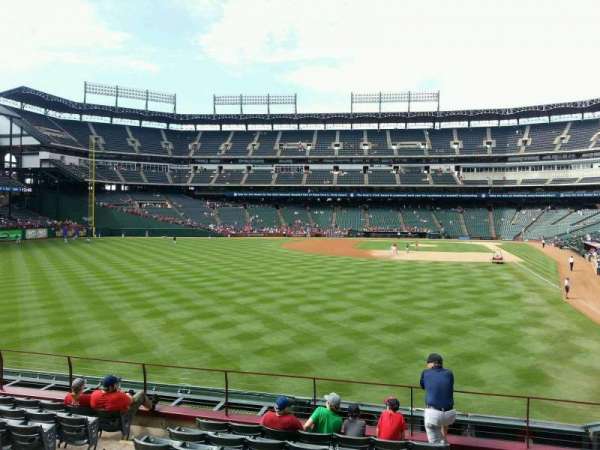 Globe Life Park in Arlington, section: 7, row: 10, seat: 7
