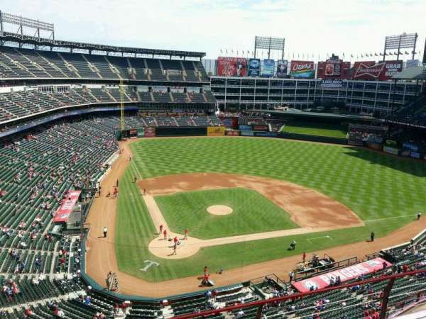 Globe Life Park in Arlington, section: 329, row: 4, seat: 11