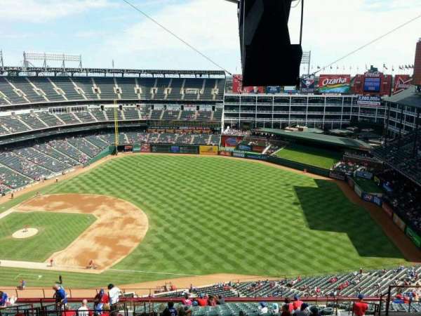 Globe Life Park in Arlington, section: 337, row: 23, seat: 7