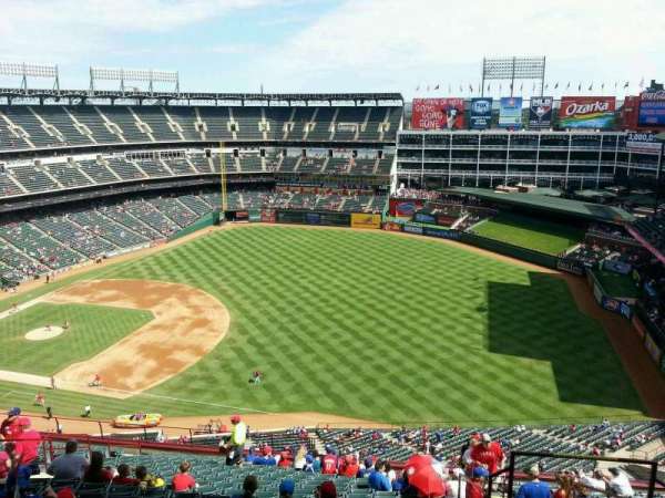 Globe Life Park in Arlington, section: 338, row: 19, seat: 16