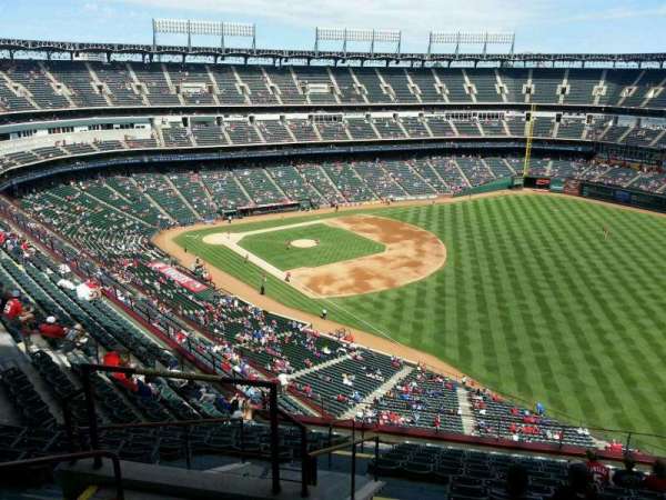 Globe Life Park in Arlington, section: 341, row: 16, seat: 4