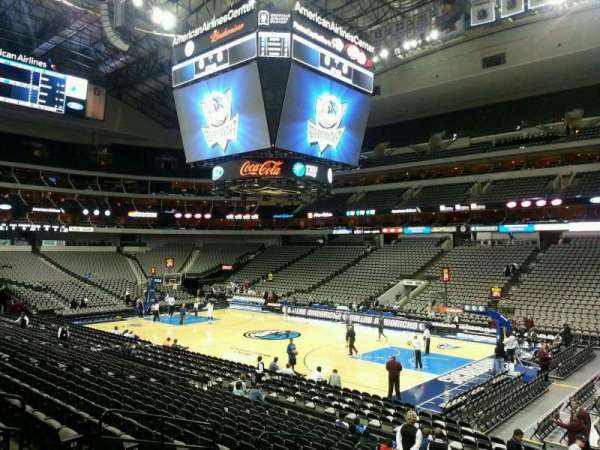 American Airlines Center, section: 104, row: R, seat: 7