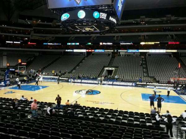American Airlines Center, section: 106, row: O, seat: 4