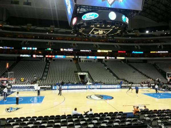 American Airlines Center, section: 107, row: L, seat: 12