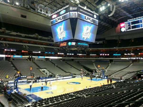 American Airlines Center, section: 109, row: S, seat: 9
