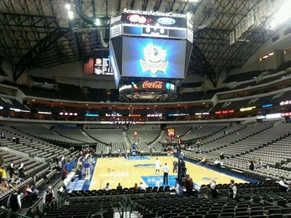 American Airlines Center, section: 113, row: H, seat: 13