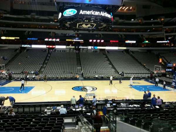 American Airlines Center, section: 119, row: O, seat: 4