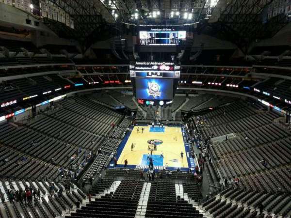 American Airlines Center, section: 301, row: D, seat: 1