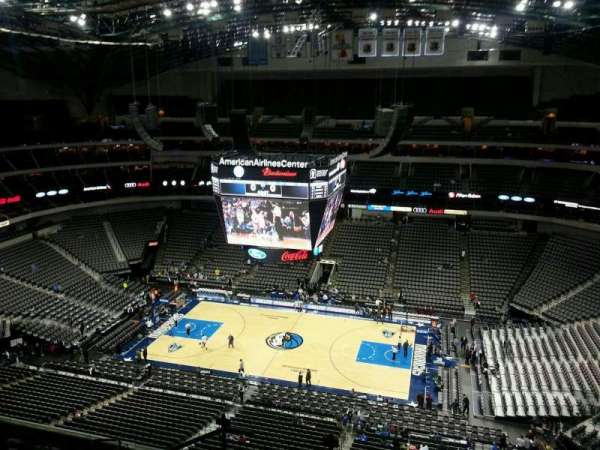 American Airlines Center, section: 308, row: K, seat: 19