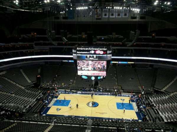 American Airlines Center, section: 310, row: J, seat: 1