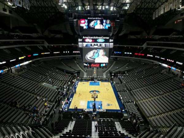 American Airlines Center, section: 318, row: B, seat: 10