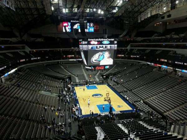 American Airlines Center, section: 319, row: A, seat: 14