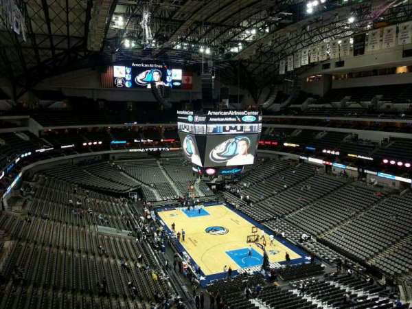 American Airlines Center, section: 320, row: D, seat: 17