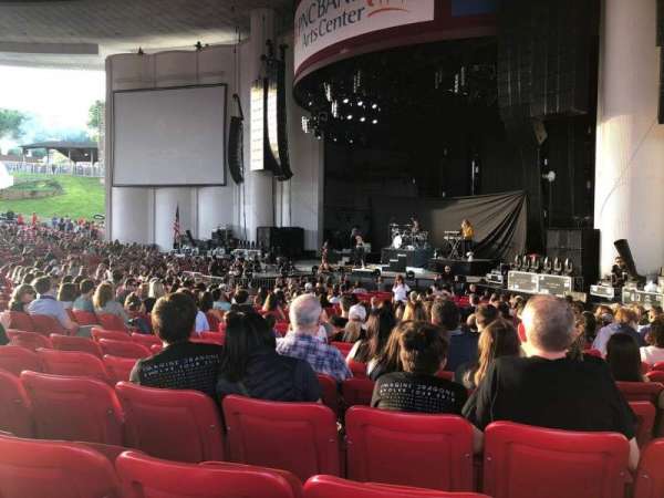 PNC Bank Arts Center, section: 101, row: X, seat: 24
