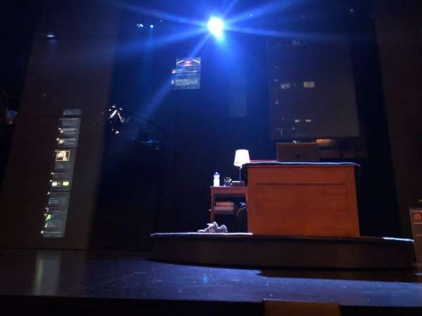 Music Box Theatre, section: Orchestra C, row: A, seat: 105