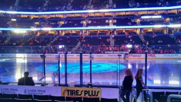 Benchmark International Arena, section: 116, row: H, seat: 1