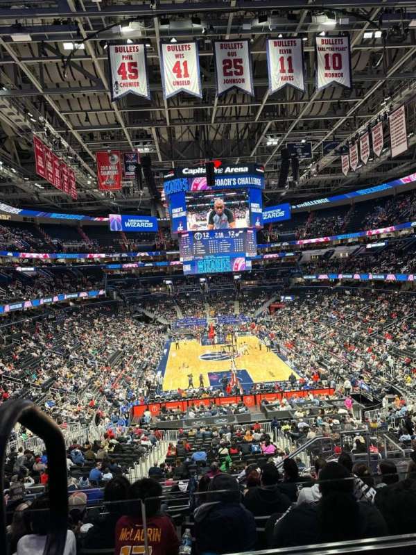 Capital One Arena, section: ULTRA, row: 2, seat: 23