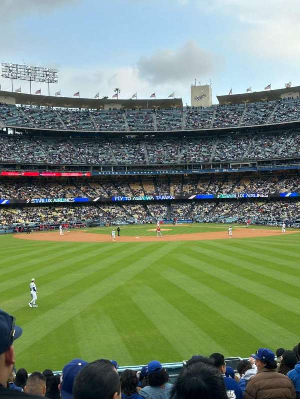 Dodger Stadium, section: 313PL, row: N, seat: 11