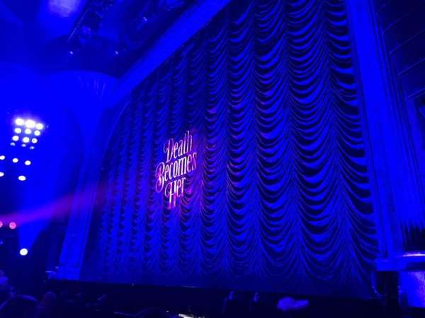 Lunt-Fontanne Theatre, section: Orchestra R, row: E, seat: 14