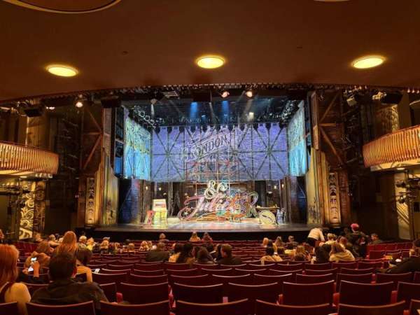Stephen Sondheim Theatre, section: Orchestra C, row: R, seat: 106