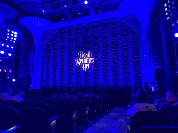 Lunt-Fontanne Theatre, section: Orchestra R, row: N, seat: 2