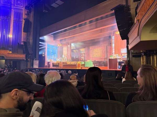 Nederlander Theatre, section: Orchestra R, row: J, seat: 18