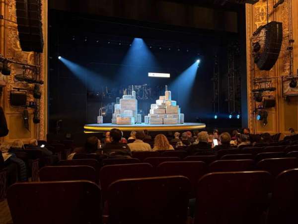 Longacre Theatre, section: Orchestra C, row: M, seat: 116
