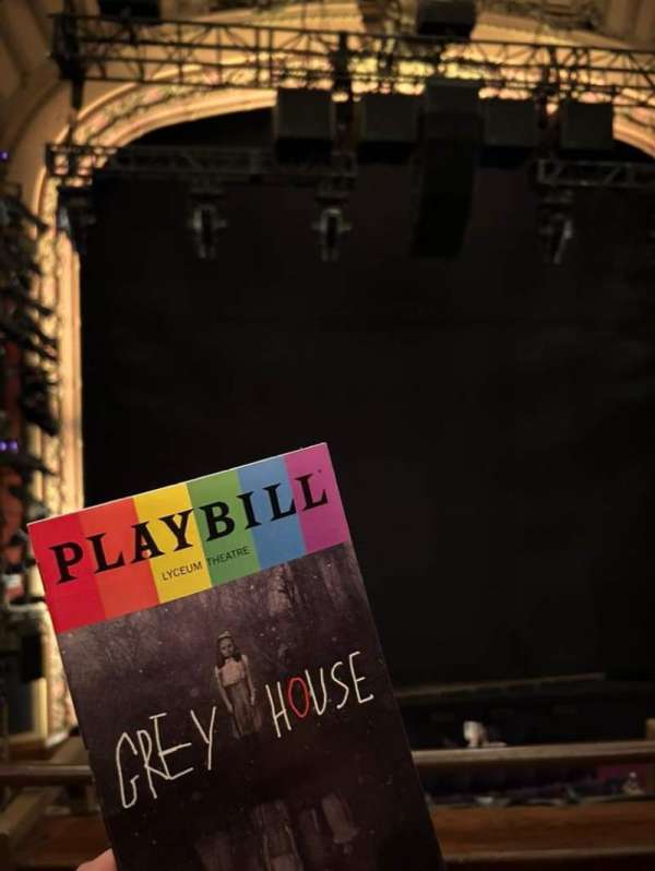Lyceum Theatre, Broadway, section: Mezzanine C, row: B, seat: 111