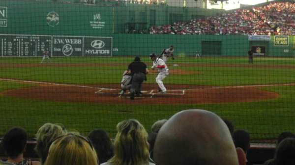 Fenway Park, section: Field Box 43, row: e, seat: 6
