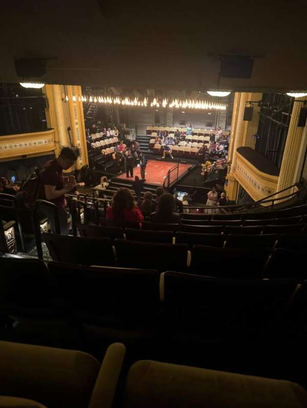 Hudson Theatre, section: Dress Circle R, row: H, seat: 6