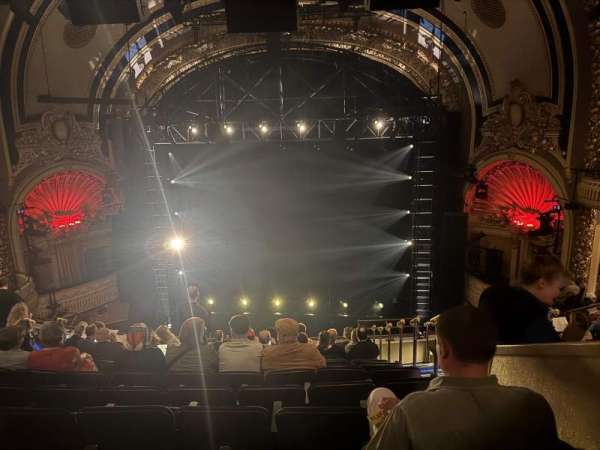 Palace Theatre, Broadway, section: Rear Mezzanine R, row: K, seat: 110