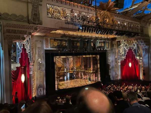 Hollywood Pantages Theatre, section: Mezzanine L, row: F, seat: 15