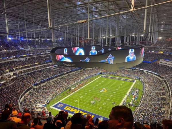 Sofi Stadium, section: 528, row: 16, seat: 13