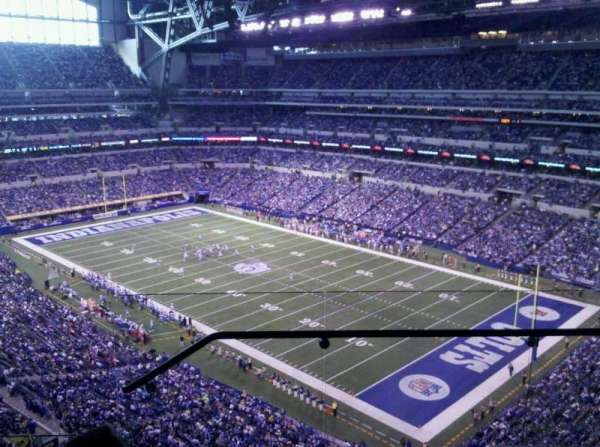 Lucas Oil Stadium, section: 606, row: 4, seat: 2