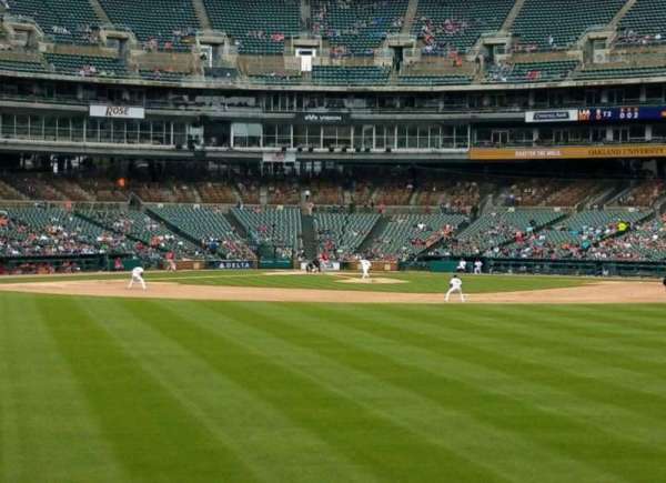 Comerica Park, section: 101, row: F, seat: 11