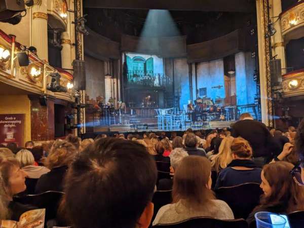 Lyric Theatre, West End, section: Stalls, row: P, seat: 19