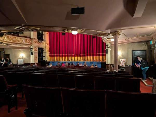 Garrick Theatre, section: Stalls, row: P, seat: 4
