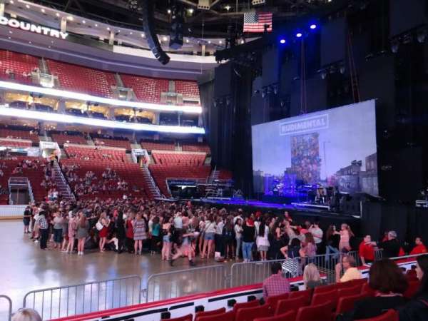 Xfinity Mobile Arena, section: 114, row: 6, seat: 7