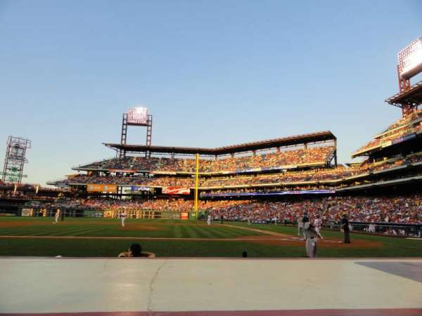 Citizens Bank Park, section: 129, row: 2, seat: 7
