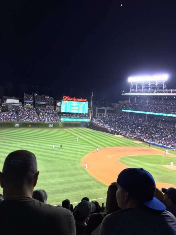 Wrigley Field, section: 307L, row: 9, seat: 5