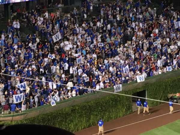 Wrigley Field, section: 307L, row: 7, seat: 5