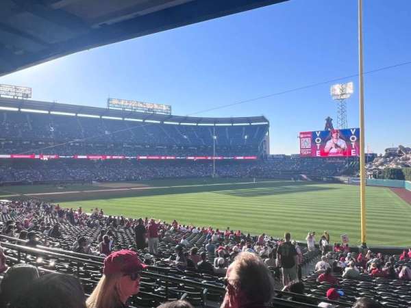 Angel Stadium, section: 229, row: D, seat: 21