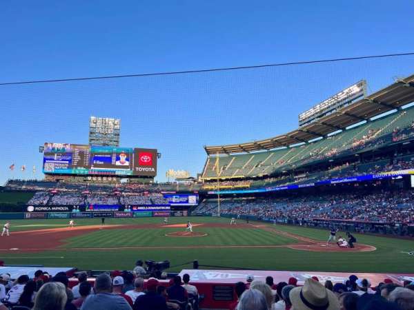 Angel Stadium, section: 113, row: N, seat: 1